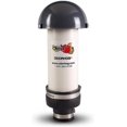 Mushroom Cap Vent Stack Pipe Filter 1.5" PVC Clamp On, Removes Outdoor