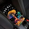 thumbnail image 1 of Mushroom Car Center Console Cover Pad Car Armrest Seat Box Cover Auto Armrest Storage Box Pad with Elastic Band Auto Center Console Cushion Protector for Most Vehicle SUV Truck 12.6×7.5in, 1 of 8