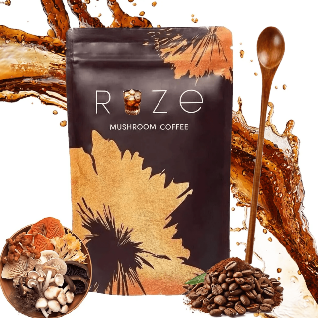 Mushroom Coffee, 30 Servings, 12 oz, Pack of 1, Good Supplement