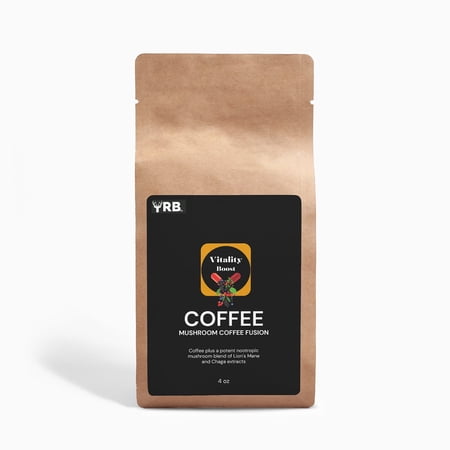 Mushroom Coffee Fusion - Lion’s Mane & Chaga 4oz