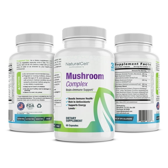 Mushroom Complex - Brain + Immune Support