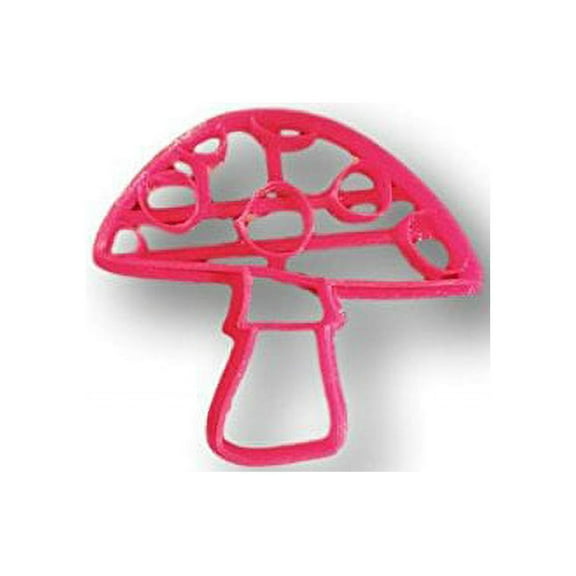 Mushroom Cookie Cutter (3.5 Inch)- Fast Shipping - Sharp Edges - Exceptional Quality