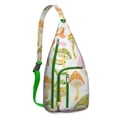 thumbnail image 1 of Mushroom Crossbody Sling Bag Crossbody Travel Hiking Chest Backpack Shoulder Daypack for Cycling Mountain Climbing, 1 of 4