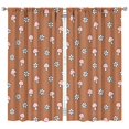 thumbnail image 1 of Mushroom Curtains-Blackout Curtains Bedroom Decor Living Room Darkening Grommet Window Drapes 2 Panels Set 42x84 inch, 1 of 2
