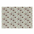thumbnail image 1 of Mushroom Cutting Board, Autumn Inspired Pattern with Natural Elements Hedgehogs Acorns and Apples, Decorative Tempered Glass Cutting and Serving Board, Small Size, Multicolor, by Ambesonne, 1 of 1