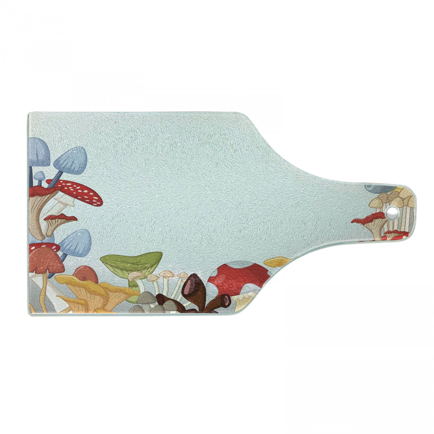 Multicolor Rectangular Tempered Glass Cutting Board