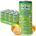thumbnail image 1 of Melting Forest Yuzu Lime D-Stress Mushroom Energy Drink, Adaptogen, Reishi, Zero Sugar, 12 Pack, 1 of 10