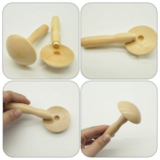 Toyfunny Household Gadgets Wooden Darning Mush-room Sewing Assistant Sewing  Tools