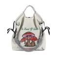 thumbnail image 1 of Mushroom Embroidery Tote Bag, Casual Shoulder Bag for Women, Trendy All-match Bag for Daily Use, Stylish Designer Crossbody Bag, 1 of 5