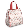 thumbnail image 1 of Mushroom Fairy Princess Pattern Insulated Lunch Bag for Women & Adults,Large Portable Soft Cooler Lunch Bag,Thermal Food Storage Tote with Pearl Cotton,8.66L,8.75x5.75x9.5 Inch, 1 of 6