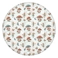 thumbnail image 1 of Mushroom Fairy Princess Pattern Round Fitted Tablecloth with Elastic Edge,Dining Table Cover Waterproof,Outdoor Round Tablecloth for Camping,Dining,Indoor and Outdoor, 1 of 7