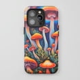 thumbnail image 1 of Mushroom Fantasy For All iPhone Series Protective Phone Case Psychedelic Art Multi-Color, 1 of 7