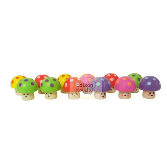 Mushroom Figures Pencil Toppers (12)