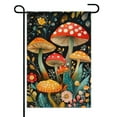 thumbnail image 1 of Mushroom Floral Garden Flags 12×18 Inch Double Sided Decorative Yard Banner Seasonal Flag for Outdoor Outside Decor, 1 of 6