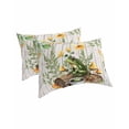 thumbnail image 1 of Mushroom Frog Pillow Covers Standard Size 2 Pack, Flowers Butterfly Green Coffee White Wood Soft Bed Throw Pillowcases Breathable Cooling Long Lumbar Body Pillow Sham Cover for Bed Sofa 20''x26'', 1 of 7