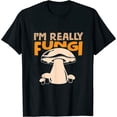 thumbnail image 1 of Mushroom Fungi Foraging - Mycologist Mushroom Hunter Womens T-Shirt Black 3XL, 1 of 5