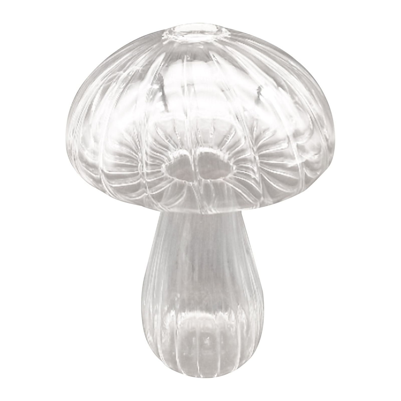 Mushroom Glass Bud Glass Vase Mushroom Flower Vase Mushroom Decor