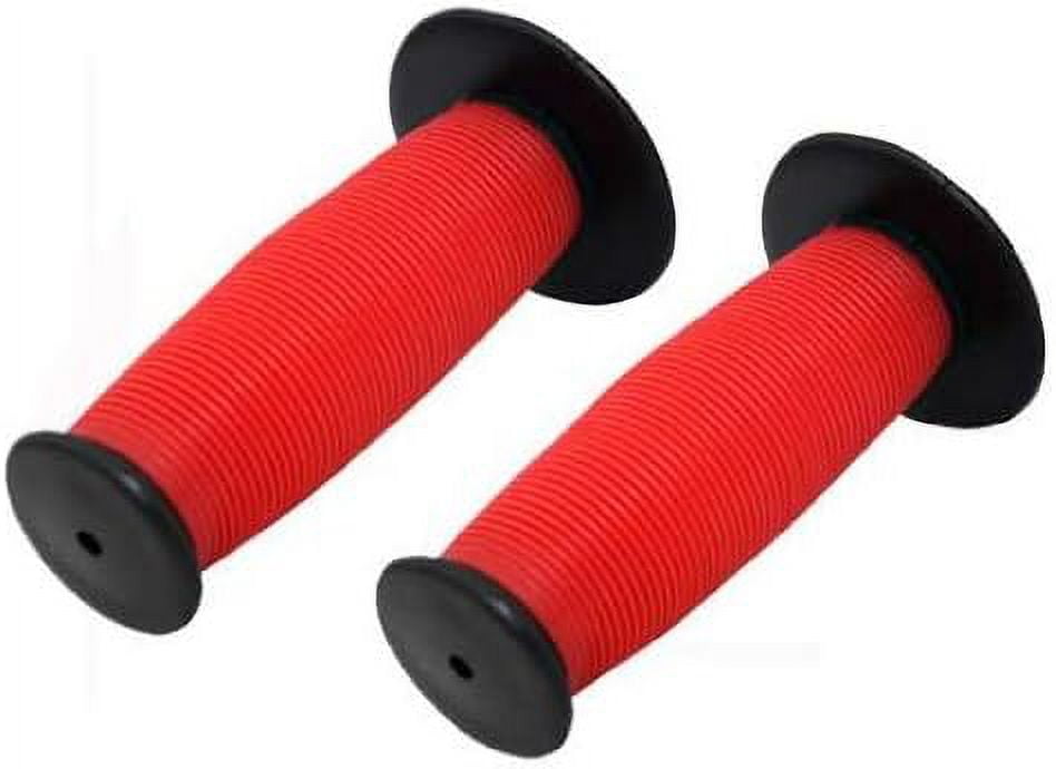 Mushroom Grips Black/Red. Bike Grips, Grips, BMX Grips, Grips, Beach