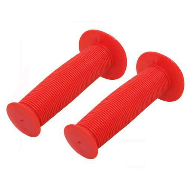 Mushroom Grips Red. Bike grips bicycle grips bmx grips lowrider grips beach cruiser grips mountain bike grips Walmart