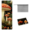 thumbnail image 1 of Mushroom Gym Towel Yoga Towels Yoga Mat Towel, with Storage Bag, 72.8"x26.8", Suitable for Yoga, Pilates, Fitness, Etc., 1 of 6