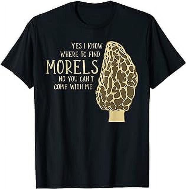 Mushroom Hunting Morel Mushroom TShirt