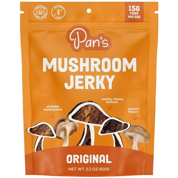 Mushroom Jerky Original 2.2 oz Pack of 2