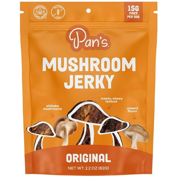 Mushroom Jerky Original 2.2 oz Pack of 2