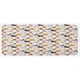 thumbnail image 1 of Mushroom Kitchen Mat, Realistic Style Various Kinds of Fresh Toadstools Truffles Natural Lifestyle Cook, Plush Decorative Kitchen Mat with Non Slip Backing, 47" X 19", Multicolor, by Ambesonne, 1 of 1