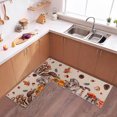 thumbnail image 1 of Mushroom Kitchen Rugs Sets of 2, Kitchen Mats for Floor, Washable Non Slip Rubber Backing Kitchen Mats for Kitchen, Sink & Laundry, Mushroom Kitchen Cottagecore Decor, 17"x30"+17"x47", 1 of 6