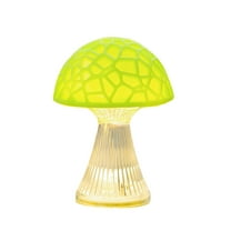 Mushroom LED Night Light Lamp, Decorative Healing Table Lamp, Battery Operated Bedside Ambient Light, PS Plastic Accent Lamp for Bedroom Living Room Home Decor