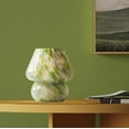 thumbnail image 1 of Mushroom Lamp Table Desk Bedside Lamp, Mushroom Decor Nightstand Small Table Lamps for Bedroom Night Stands,Cute Mini Modern Mid Century Lamps Dimmable,Unique Aesthetic Home Decor(Green), 1 of 12