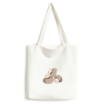 thumbnail image 1 of Mushroom Line Illustration Realstic Tote Canvas Bag Shopping Satchel Casual Handbag, 1 of 3