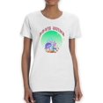 thumbnail image 1 of Mushroom Love Wins Shaped T-Shirt Women -Image by Shutterstock, Female Large, 1 of 4