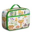 thumbnail image 1 of Mushroom Lunch Box Men Women Women Cooler Bag Reusable Cooler Lunch Box for School Travel Picnic, 1 of 6