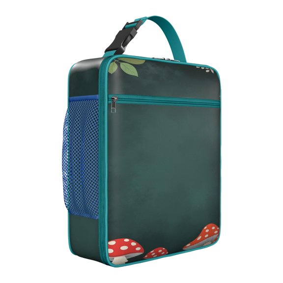 Mushroom Lunch Box for Men Women Insulated Lunch Bag for Office Work Picnic Reusable
