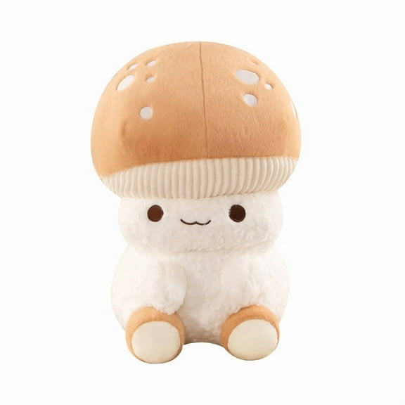 Mushroom Man Plush Toy, Soft Funny Stuffed Doll, Cozy Decorative Plush Figurine for Sofa or Bed, Cute Forest-Style Plush Ornament, Whimsical Gift for Friends and Home Décor