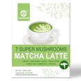thumbnail image 1 of GANOHERB Mushroom Matcha Powder Latte Mix, 7.4 Ounce, 7 Superfood Mushrooms with 25% Beta-Glucans, Lions Mane, Reishi, Chaga, Coconut Powder, Ceremonial Grade Matcha Tea, 1 of 8