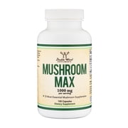 Mushroom Max - 120 x 500 mg capsules - Blend of 10 Different Mushroom Supplements