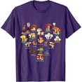 thumbnail image 1 of Mushroom Mycology Fungi Foraging Mushrooms Whisperer Fungus Unisex T-Shirt for Men Women Kids Toddler,Purple Color,Size YL, 1 of 5