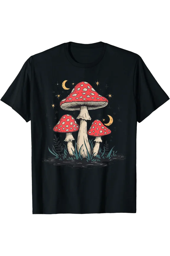 Mushroom Mycology Fungi Hunt Foraging Mycologist Whisperer T-Shirt