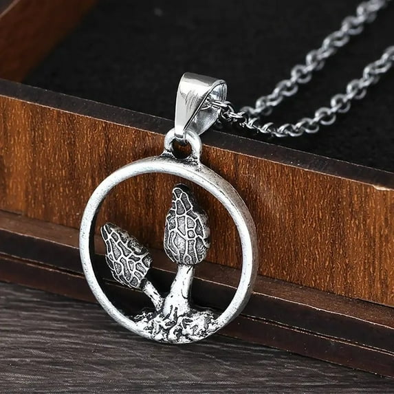 Mushroom Necklace Cottagecore Moon Shrooms Mushies Owl Totoro Amanita Fairy