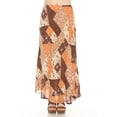 thumbnail image 1 of Mushroom Quilt Print Maxi Skirt, 1 of 9