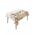 thumbnail image 1 of Mushroom Retro Table Cloth 60x84 Inch Rectangle, Floral Plant Leaves Waterproof Tablecloth Washable Table Cover for Party Picnic Dinner Decor, 1 of 9