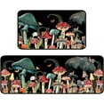 thumbnail image 1 of Mushroom Rug Kitchen Floor Mats for in Front of Sink, Anti Fatigue Floor Mat for Kitchen, Padded Kitchen Mats for Standing and Mushroom Kitchen Matt for Standing for Kitchen Decor 17"X30"+17"X47", 1 of 6
