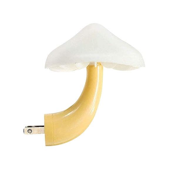 Mushroom Shape Led Night Light With Us Plug, 7 Colors Auto Changing, Dusk-To-Dawn Sensitive Light Sensor, Soft Warm Glow Not Too Bright Or Dark, Low Power Consumption, Ideal Gift