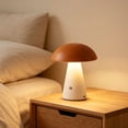 thumbnail image 1 of Mushroom Shaped Table Lamp Night Light Rechargeable LED Bedside Lamp Living Room Lamp Ambient Lighting, 1 of 6
