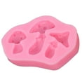thumbnail image 1 of Raindrops Silicone Mushroom Shape Mold for DIY Handicrafts and Baking Decor, 1 of 6