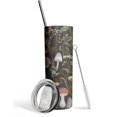 thumbnail image 1 of Mushroom Skinny Tumbler 20oz - Double Wall Vacuum Insulated Tumbler- Insulated Travel Coffee Mug, 1 of 5