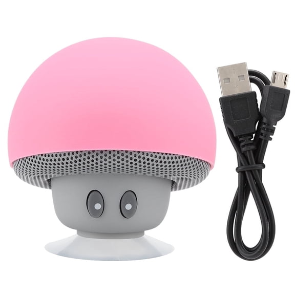 Mushroom Speaker, Mini Bluetooth Speaker, Portable Bluetooth Speaker, Mini Bluetooth Wireless Portable Mushroom Speaker Subwoofer With Suction Cup Function