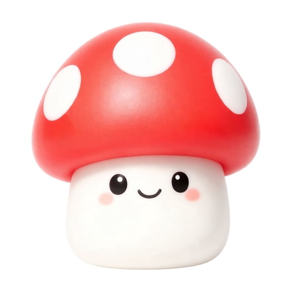 Mushroom Squishy Stress Relief Toy Slow Rising Squeeze Ball Fidget Squeeze Toy for Kids Adults Anxiety Relief Travel Portable Party Favor Goodie Bag Filler Fun
